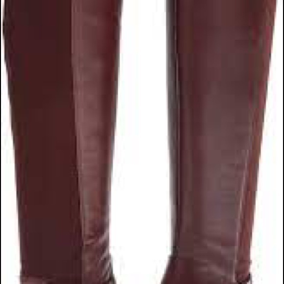 VINCE CAMUTO MAHOGANY LEATHER RIDING BOOTS NWT SZ 7.5 - Picture 10 of 10